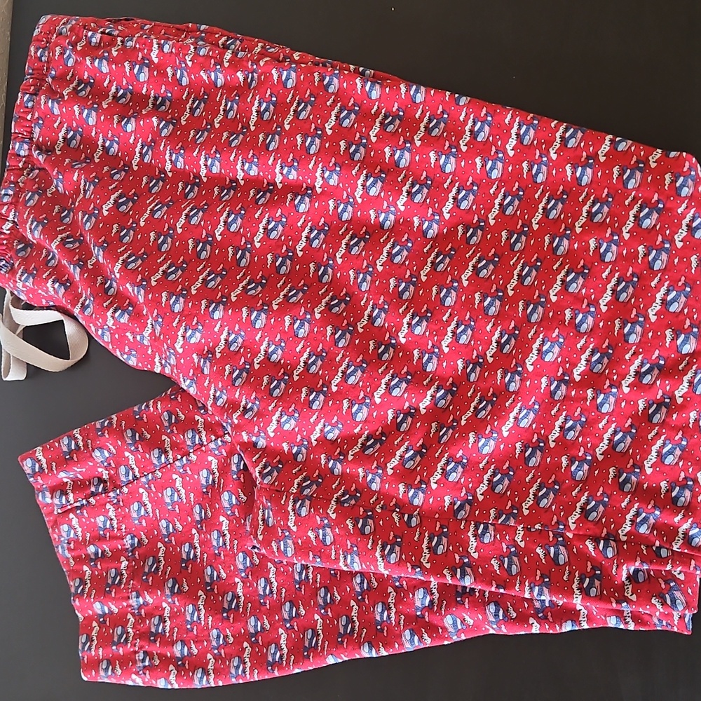 Vineyard Vines Wintertime Ski/Sled Lounge Pants, Size Large
